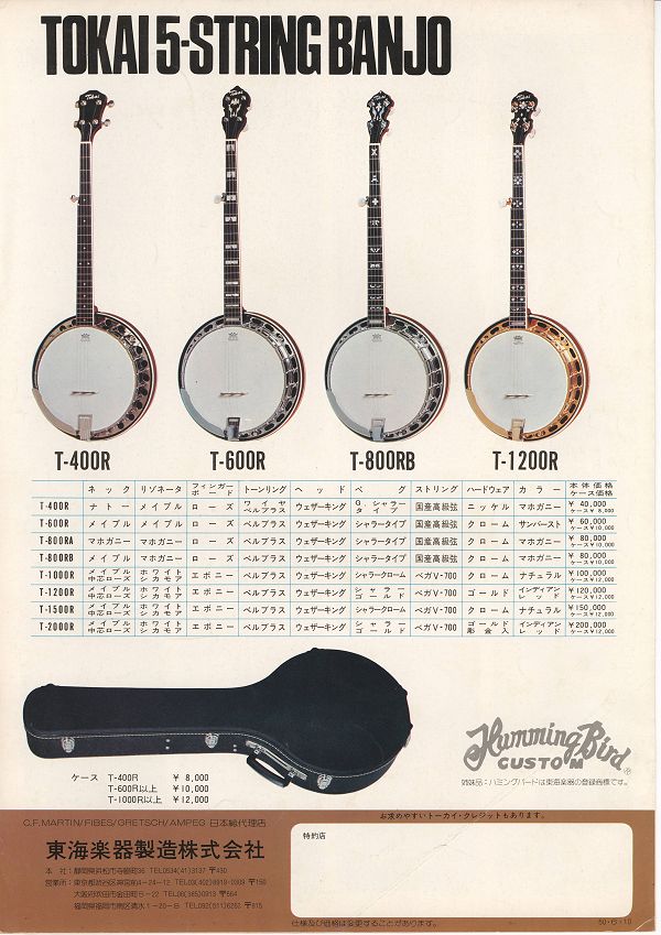 Japanese Vintage 5 String Banjo Life and Passion